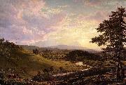 Frederic Edwin Church Stockbridge,Mass. oil on canvas